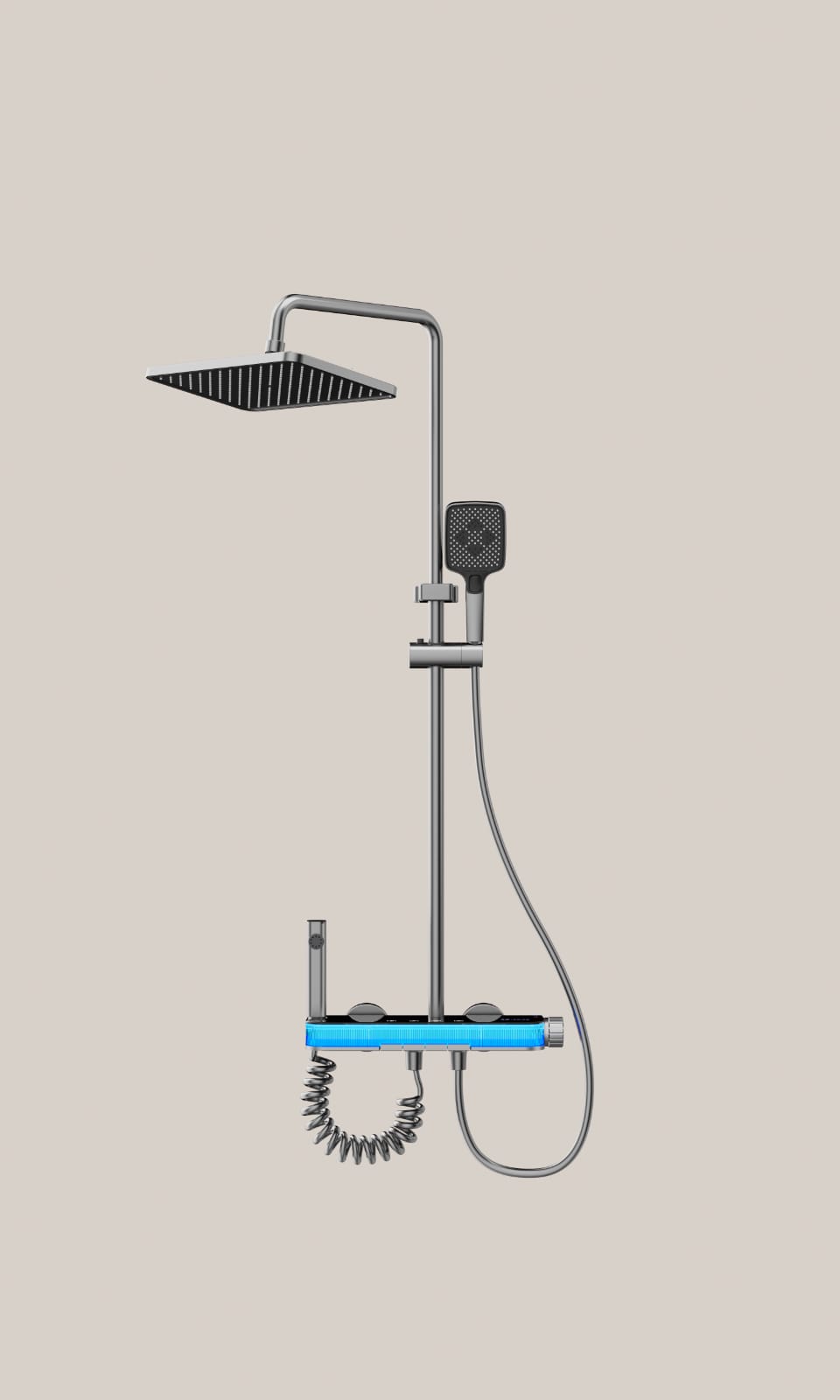 Dijital Akıllı Duş Seti Duş Seti Model 4230