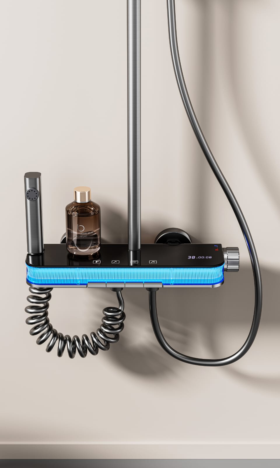 Dijital Akıllı Duş Seti Duş Seti Model 4230