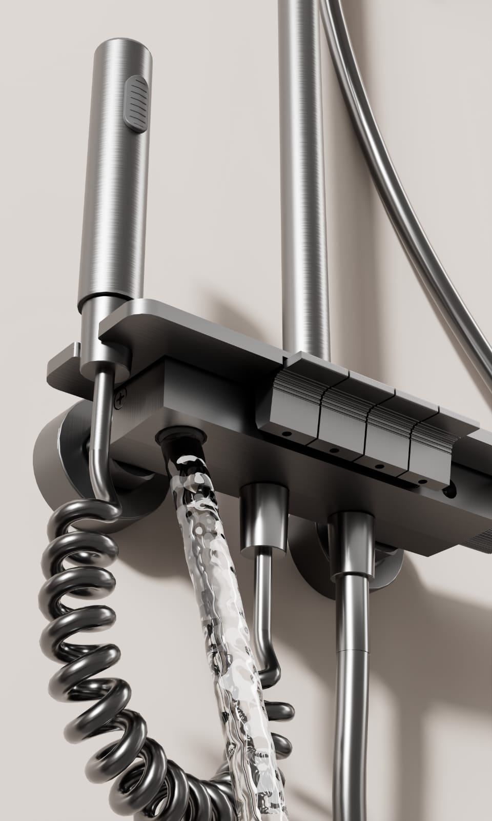 Dijital Akıllı Duş Seti Duş Seti Model 8805