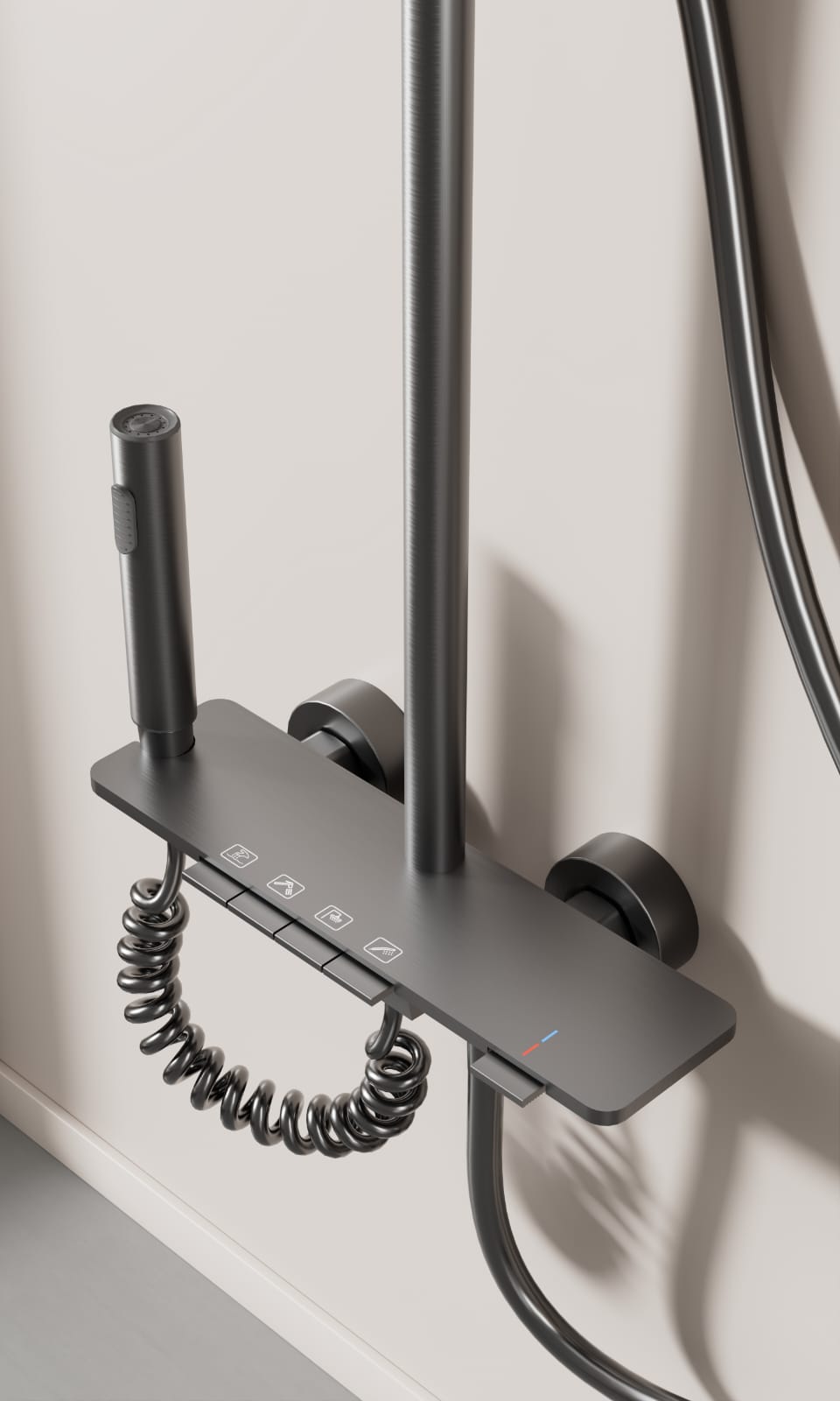 Dijital Akıllı Duş Seti Duş Seti Model 8805