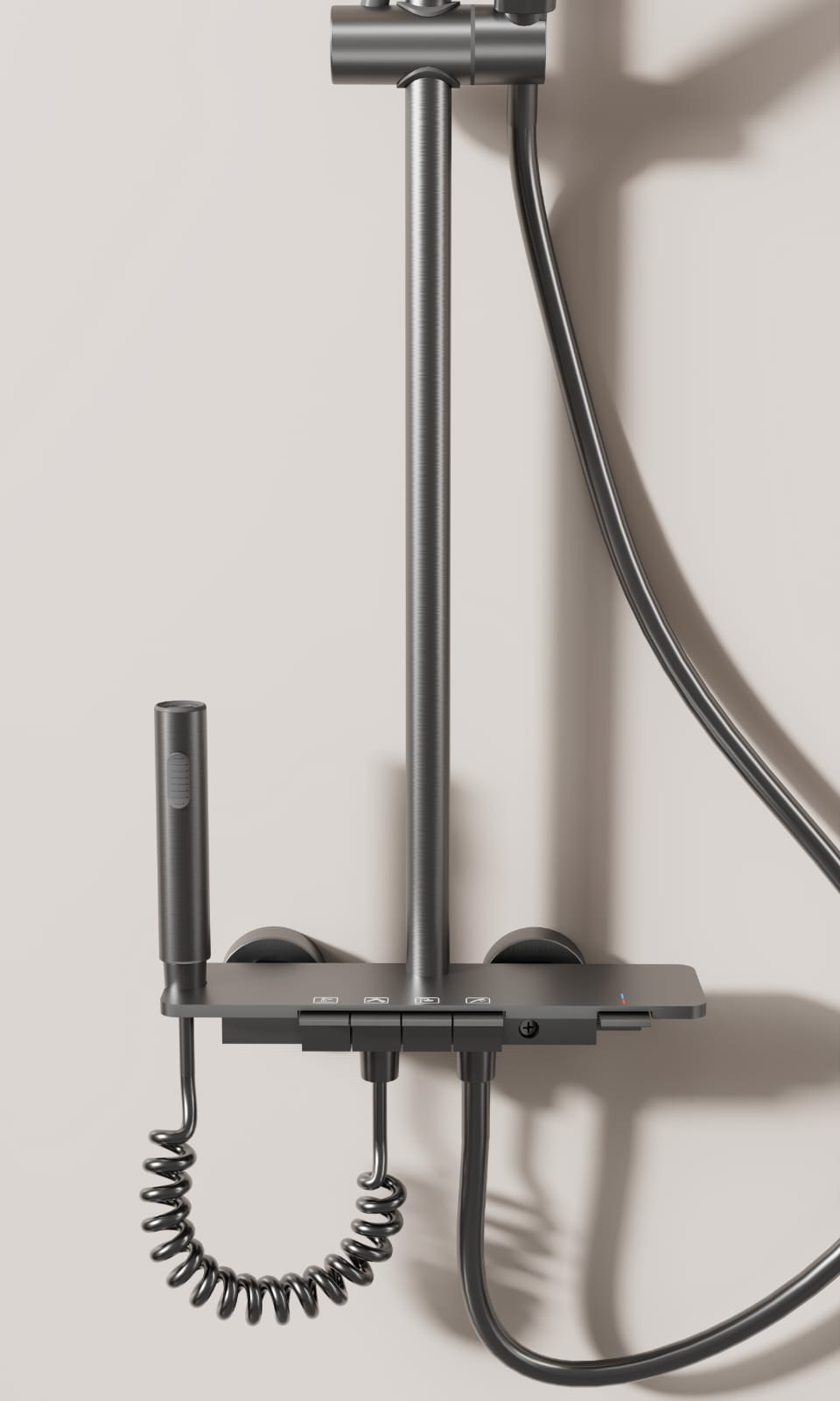 Dijital Akıllı Duş Seti Duş Seti Model 8805